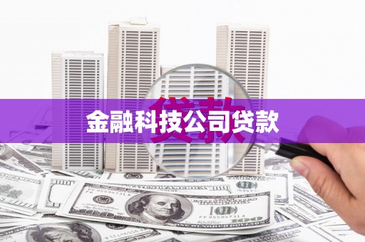 民雄金融科技公司贷款