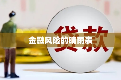 民雄金融风险的晴雨表