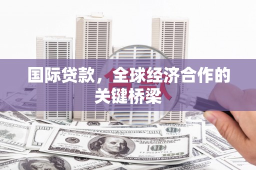 民雄国际贷款，全球经济合作的关键桥梁