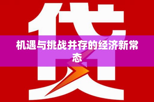 民雄机遇与挑战并存的经济新常态