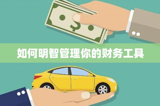 民雄如何明智管理你的财务工具