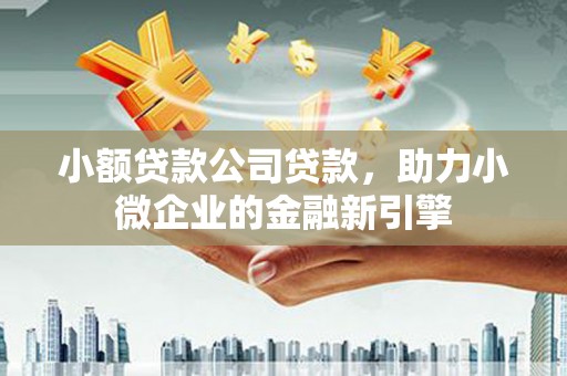 民雄小额贷款公司贷款，助力小微企业的金融新引擎