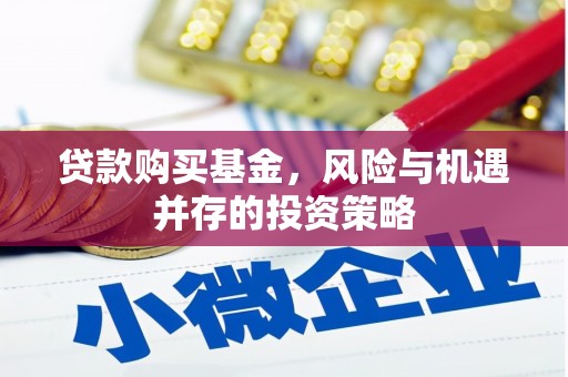 民雄贷款购买基金，风险与机遇并存的投资策略