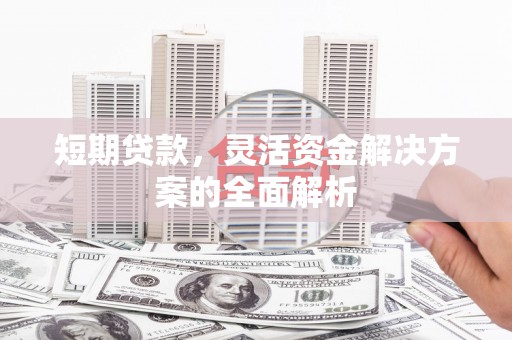 民雄短期贷款，灵活资金解决方案的全面解析