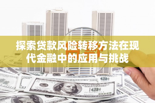 民雄探索贷款风险转移方法在现代金融中的应用与挑战