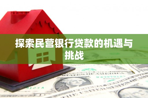 民雄探索民营银行贷款的机遇与挑战