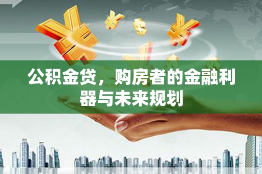 民雄公积金贷，购房者的金融利器与未来规划