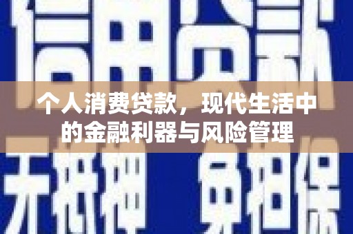 民雄个人消费贷款，现代生活中的金融利器与风险管理