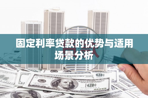 民雄固定利率贷款的优势与适用场景分析