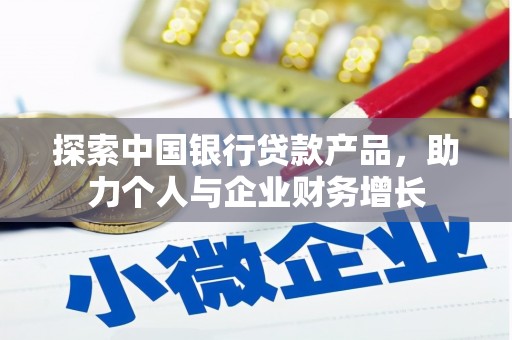 民雄探索中国银行贷款产品，助力个人与企业财务增长