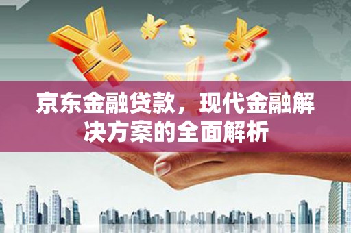 民雄京东金融贷款，现代金融解决方案的全面解析