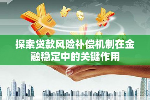 民雄探索贷款风险补偿机制在金融稳定中的关键作用