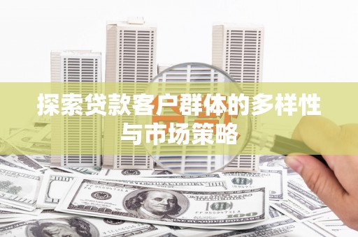 民雄探索贷款客户群体的多样性与市场策略