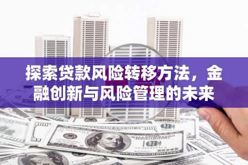 民雄探索贷款风险转移方法，金融创新与风险管理的未来