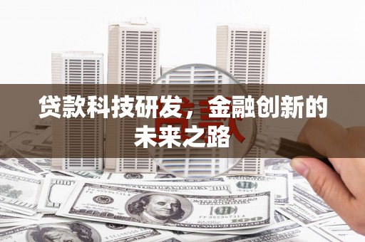 民雄贷款科技研发，金融创新的未来之路