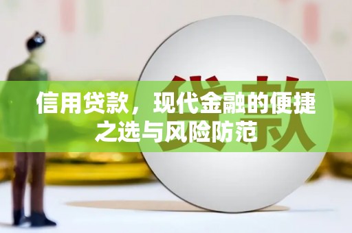 民雄信用贷款，现代金融的便捷之选与风险防范