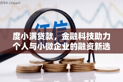 民雄度小满贷款，金融科技助力个人与小微企业的融资新选择