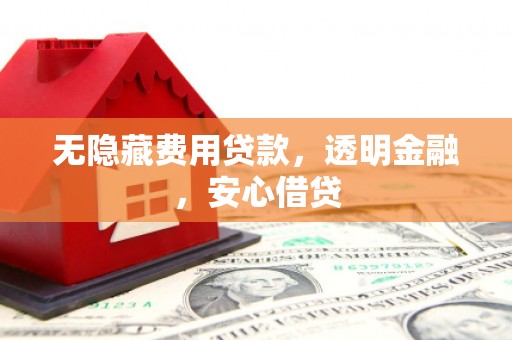 民雄无隐藏费用贷款，透明金融，安心借贷