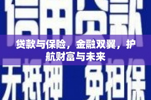 民雄贷款与保险，金融双翼，护航财富与未来