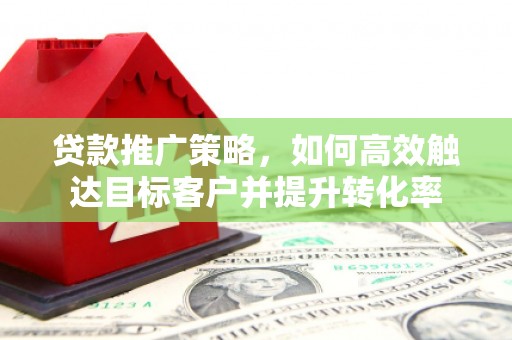 民雄贷款推广策略，如何高效触达目标客户并提升转化率