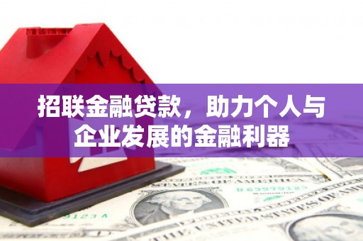 民雄招联金融贷款，助力个人与企业发展的金融利器