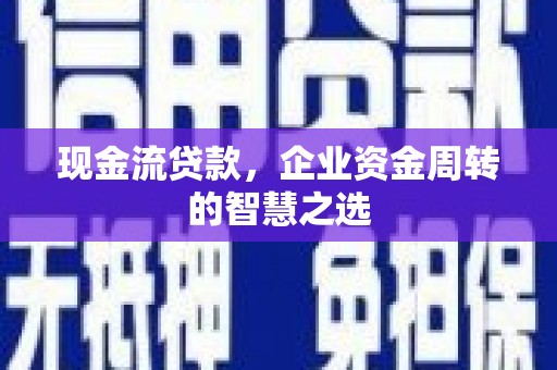 民雄现金流贷款，企业资金周转的智慧之选