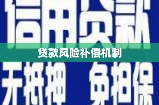 民雄贷款风险补偿机制