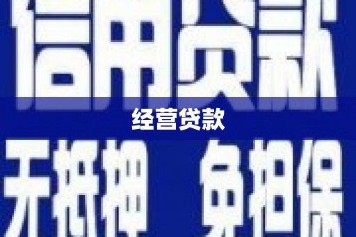 民雄经营贷款