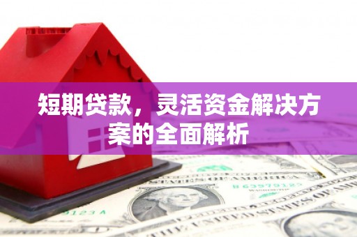 民雄短期贷款，灵活资金解决方案的全面解析