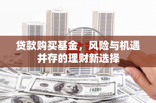 民雄贷款购买基金，风险与机遇并存的理财新选择