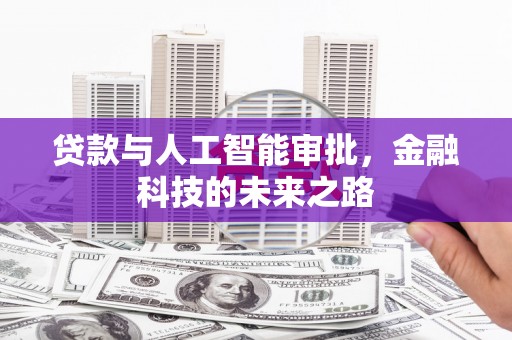 民雄贷款与人工智能审批，金融科技的未来之路