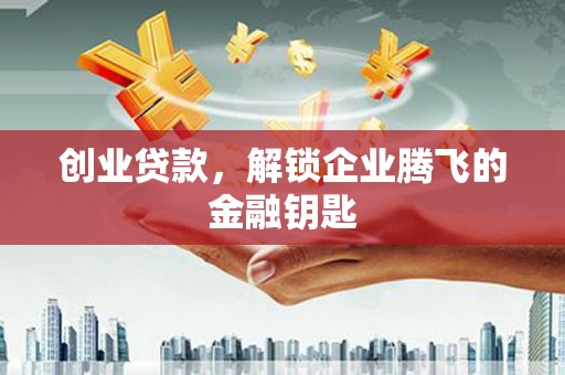 民雄创业贷款，解锁企业腾飞的金融钥匙