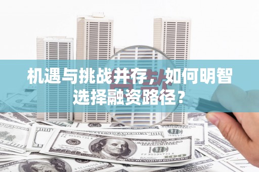 民雄机遇与挑战并存，如何明智选择融资路径？