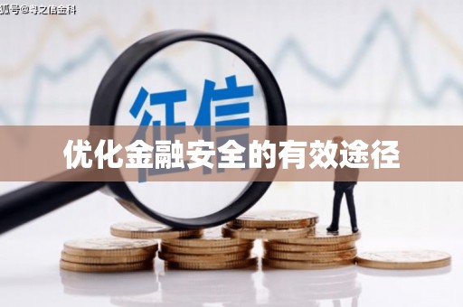 民雄优化金融安全的有效途径